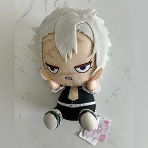 Demon Slayer Sanemi Shinazugawa Big Plushie Anime NEW Beanie